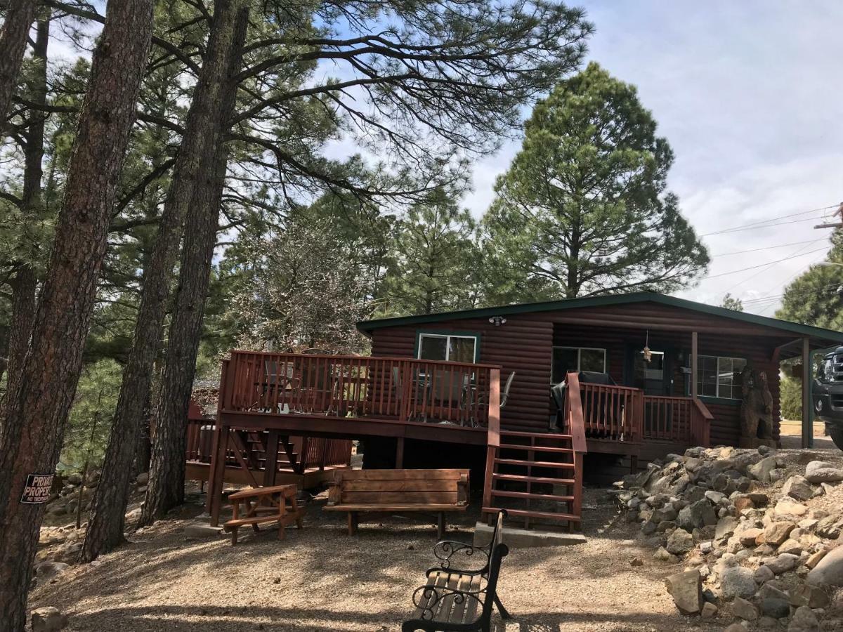Gonzales Cozy Little Bear Cabin Ruidoso Exterior photo