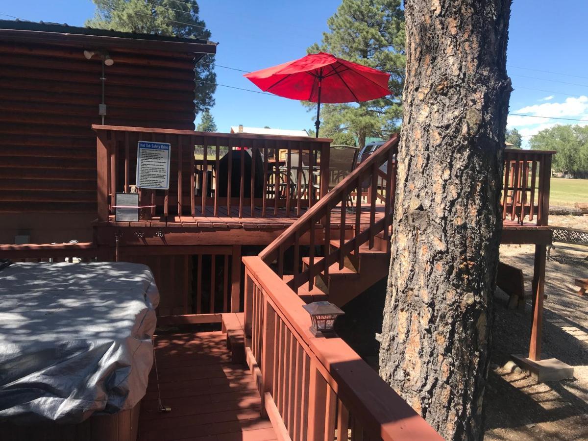 Gonzales Cozy Little Bear Cabin Ruidoso Exterior photo